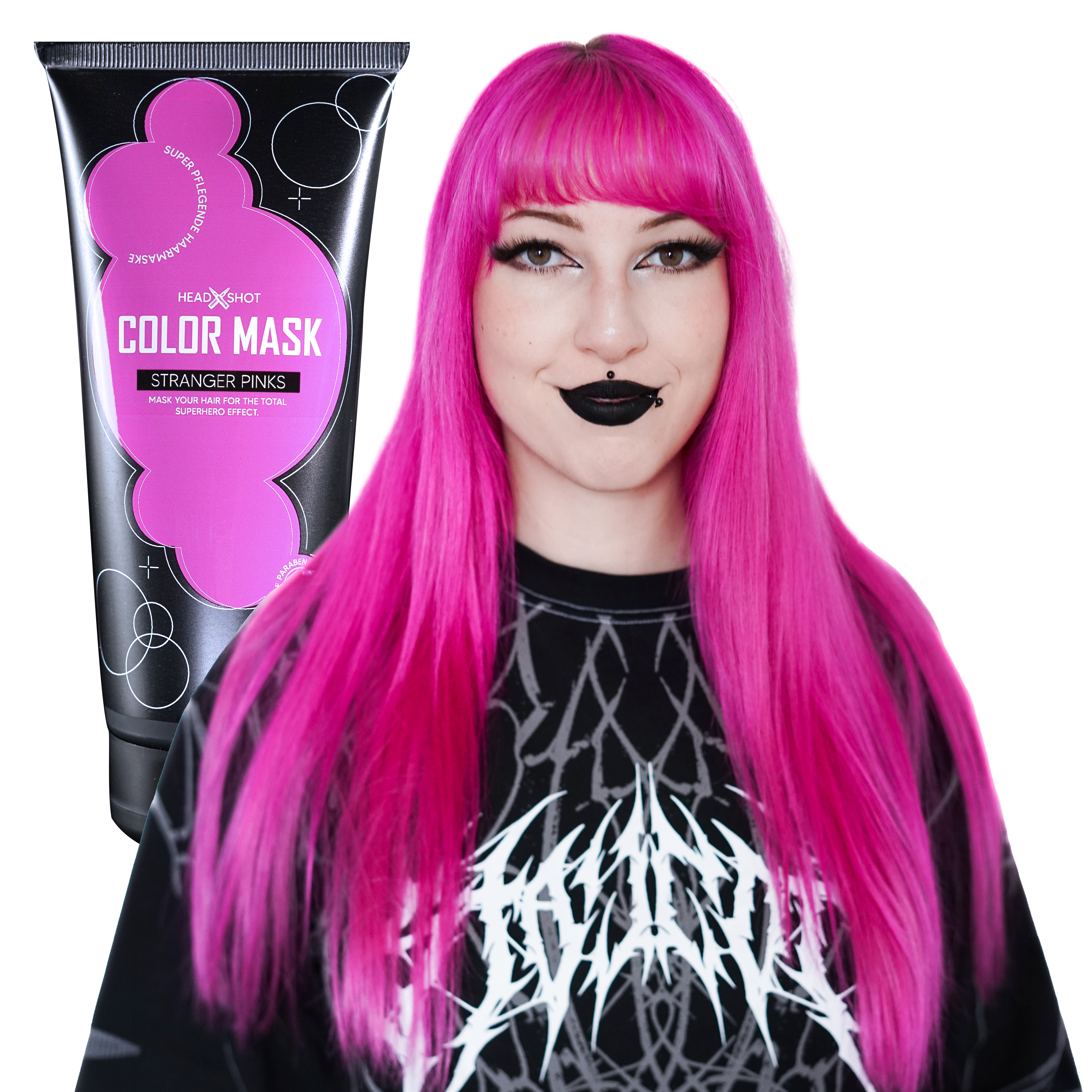 Headshot Color Mask Stranger Pinks