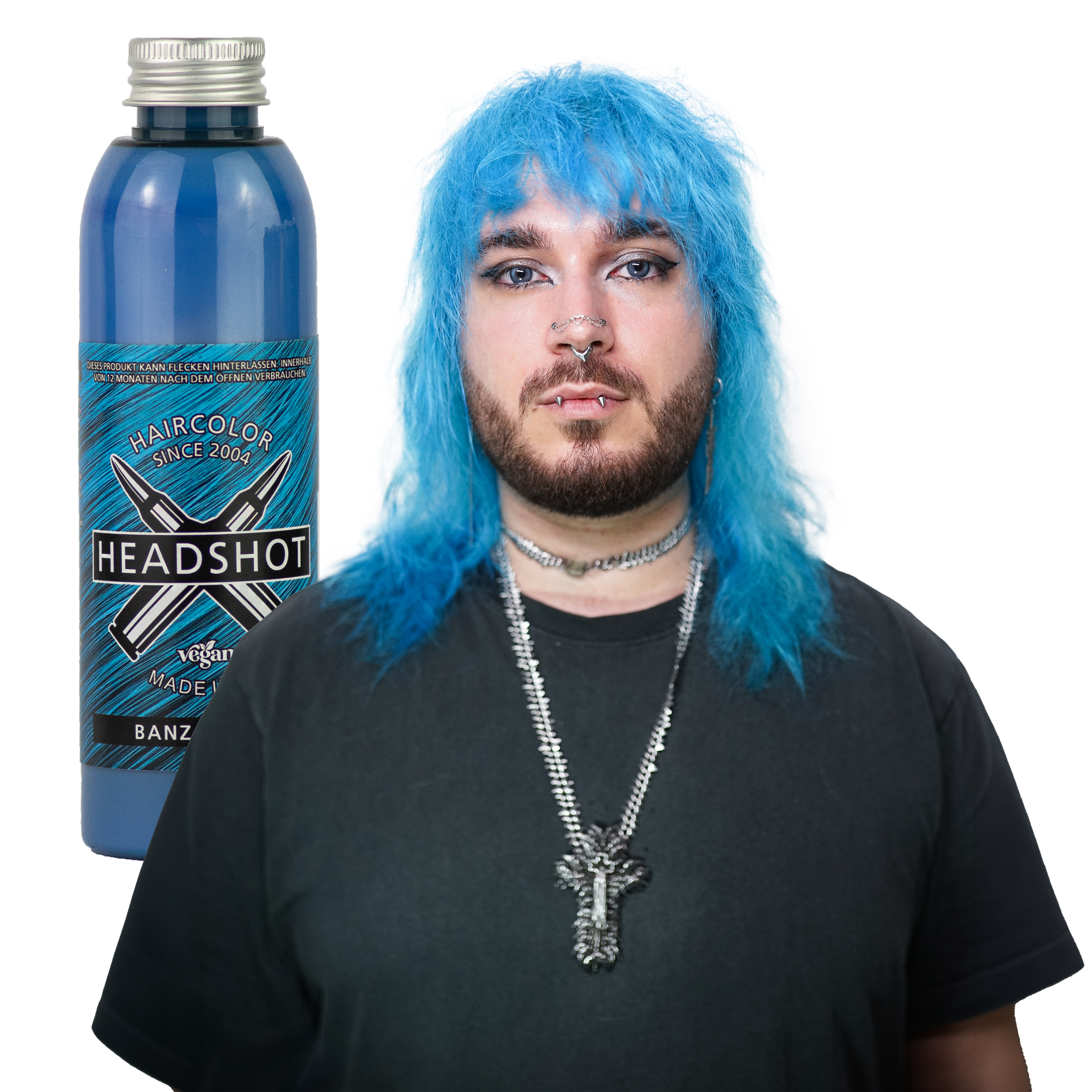 Headshot Banzai Blue Headshot Banzai Blue